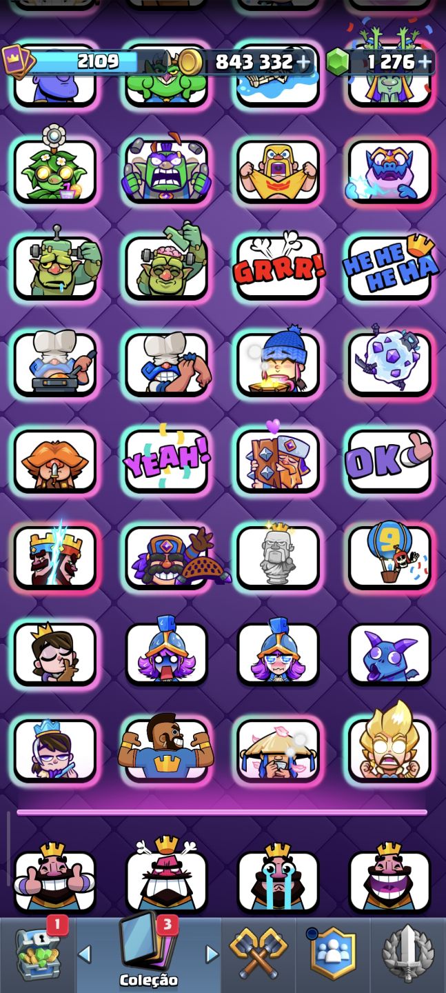 Conta de Clash Royale Exclusiva