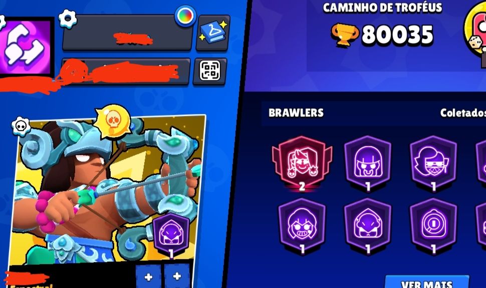 Conta de brawl (negociável)