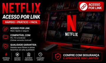 NETFLIX (O MAIS BARATO DO MERCADO)