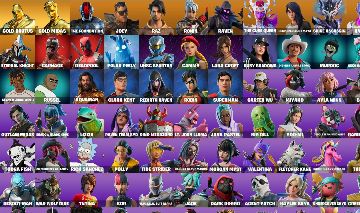 CONTA EPIC/FORTNITE NÍVEL 2585 | 148 PELES | DEADPOOL, LARA CROFT, SUPERMAN.etc