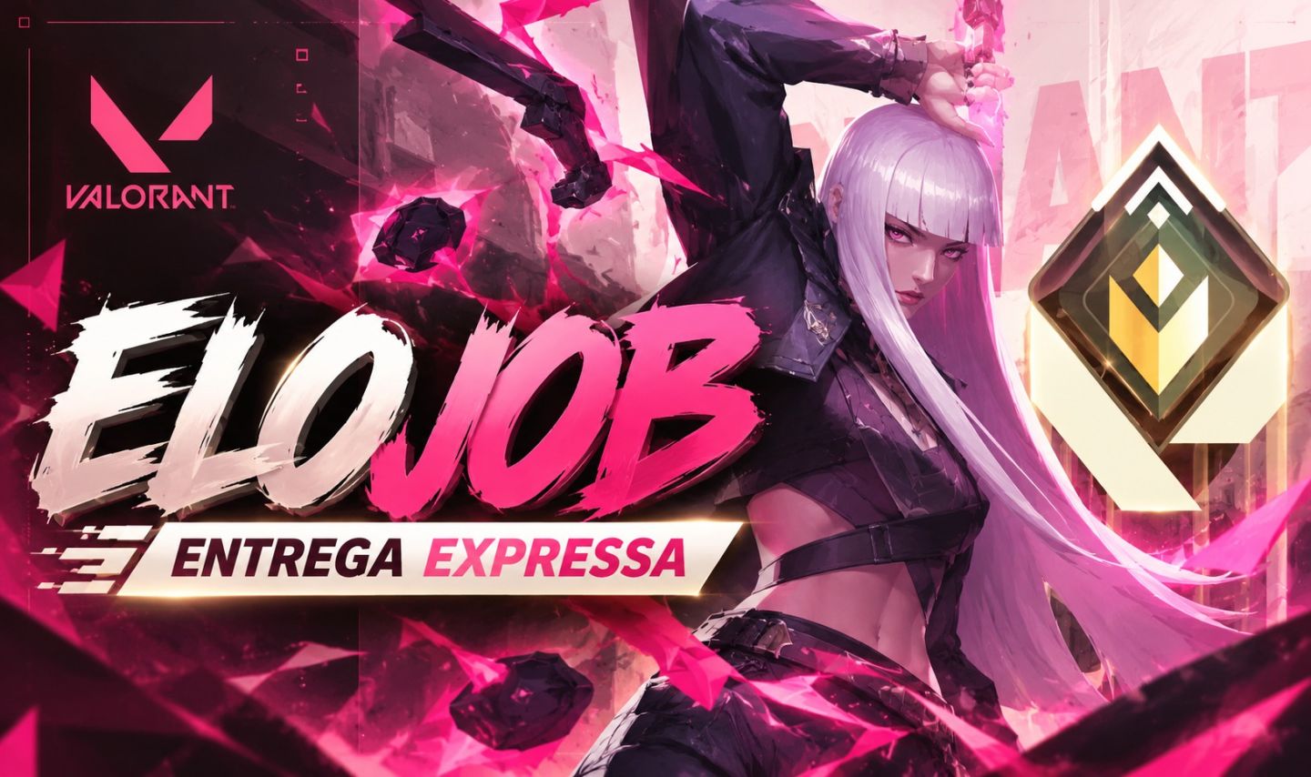 ELOJOB VALORANT | ENTREGA EXPRESSA | FERRO AO IMORTAL | PREÇO BAIXO