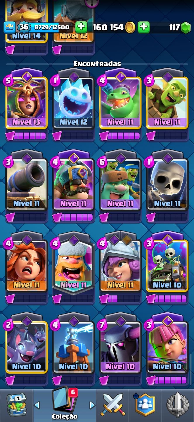 CONTA DE CLASH 7K DE TROFÉU ARENA 19