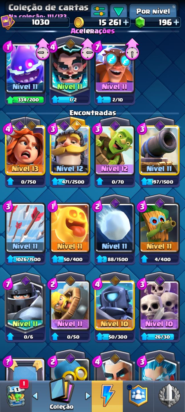 CONTA CLASH ROYALE - ARENA 16