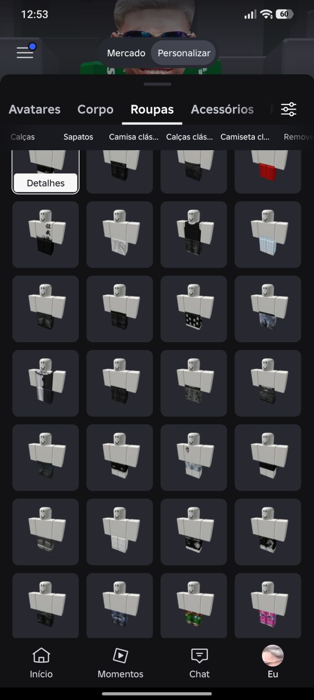 CONTA ROBLOX COM 4.000 ROBUX GASTOS + MUITAS ROUPAS