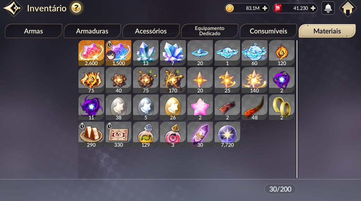 Conta Seven Knight REBIRTH 40.000 Rubis | Server NA + Collab T6