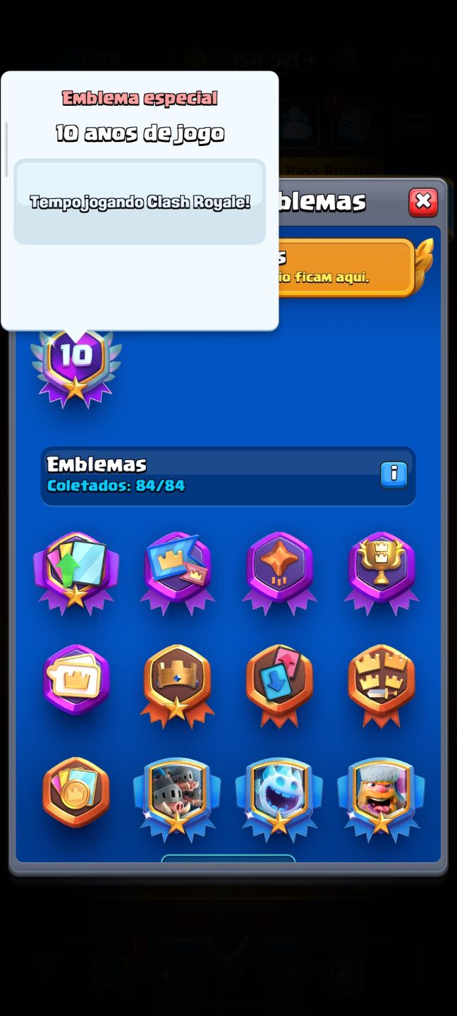 Conta rara de clash +10 anos de jogo