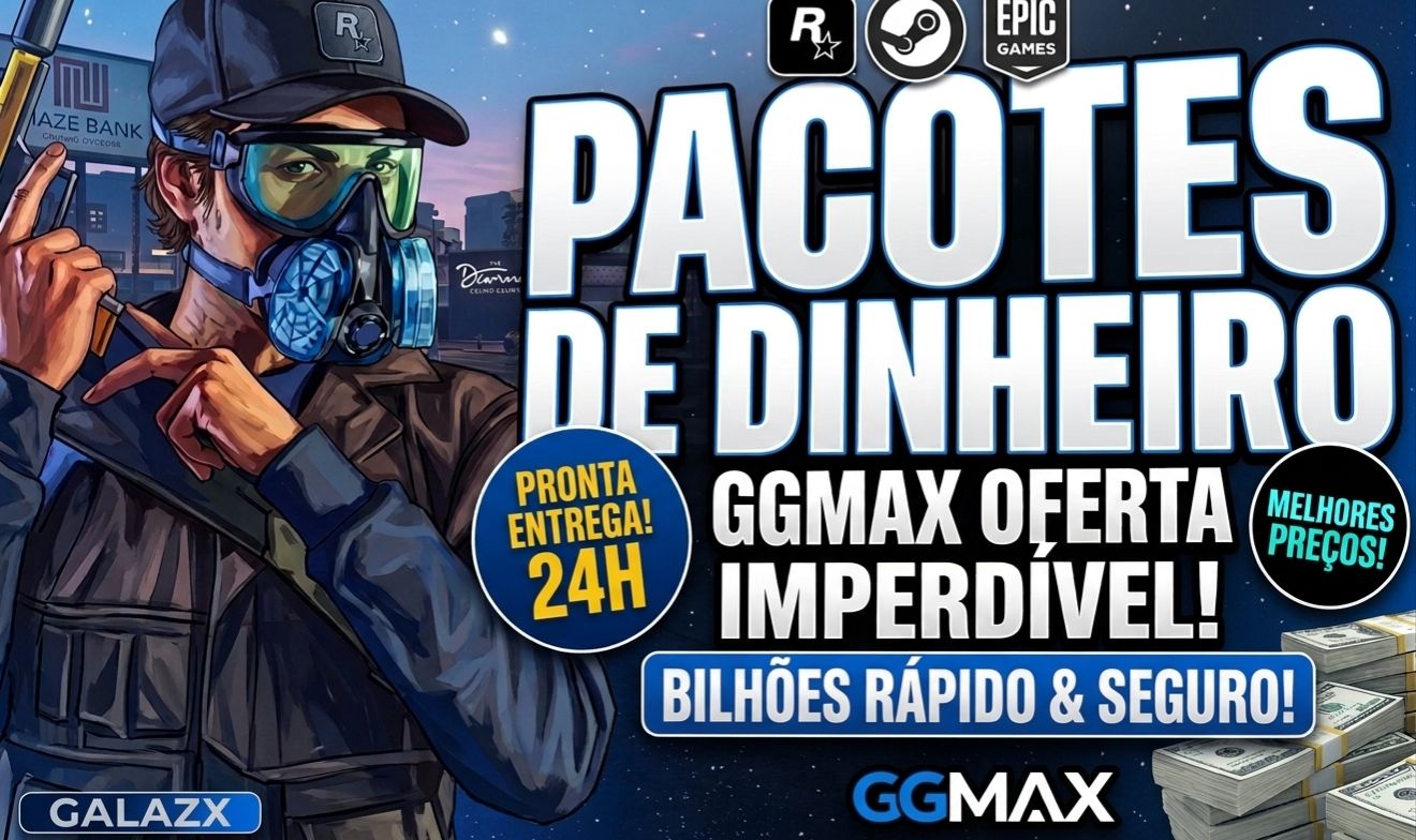 PACOTES DE DINHEIRO GTA ONLINE + BRINDES (PC) (LEGACY)