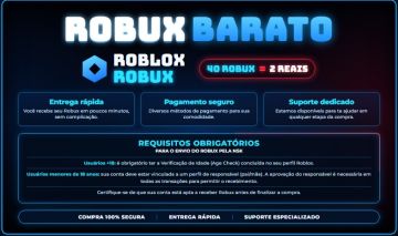 40 ROBUX VIA PLUS ROBUX PLUS ( MAIS BARATO DO SITE!!! )