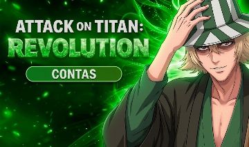 AOTR | Attack On TItan Revolution || Contas Com GEMAS (DESCRIÇAO)