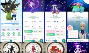 CONTA POKÉMON GO COM 4 MEWTOW DE ARMADURA+ZYGARDE NA SEGUNDA FORMA+74 LENDÁRIOS