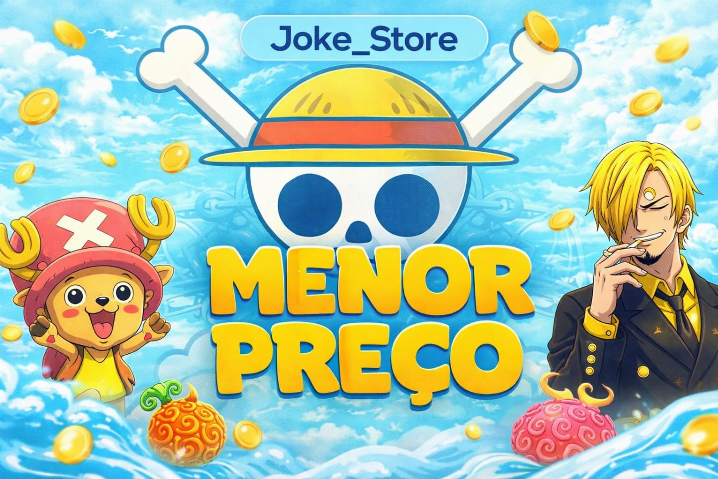 [PROMOÇÃO] CONTAS BLOX FRUIT - OUTUBRO