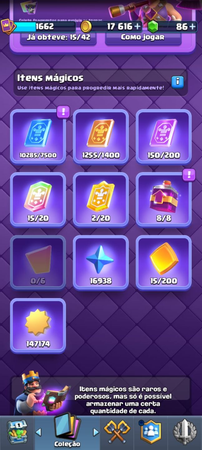 Conta de clash royale antiga com mais de 5 anos e 14k de trofeu