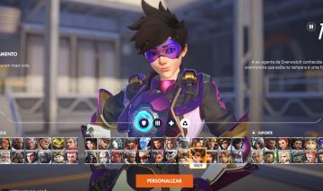 Conta Overwatch Diamante DPS com várias skins!