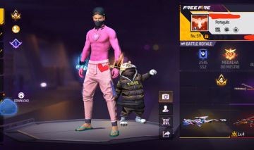 Conta de free fire barata, punho, 130 peita e mais, olhe fotos e descrição