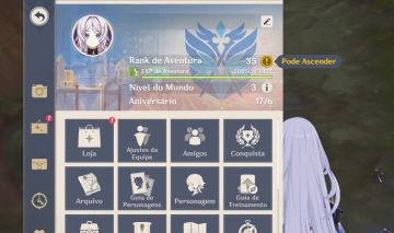 Conta de genshin Impact - com Skirk