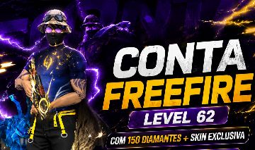 [MELHOR CONTA] FREE FIRE, UMP ATRIBUTADA / MARINHEIRO / ANGELICAL AMARELA