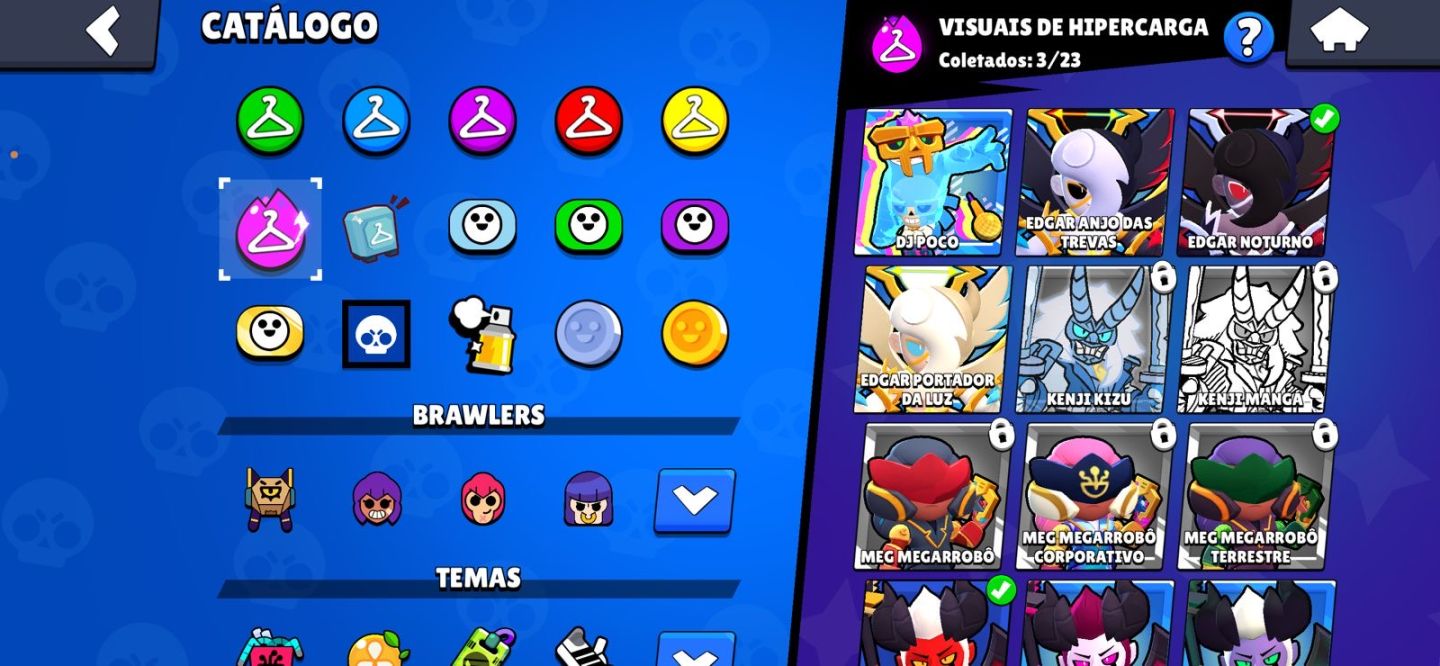 CONTA DE BRAWL STARS[25197 troféus+ rank max:mítico 1]