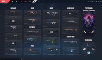 CONTA VALORANT - MUITAS SKINS - R$500 GASTOS