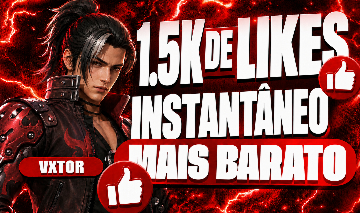 1500 like caindo na hora! + Brinde