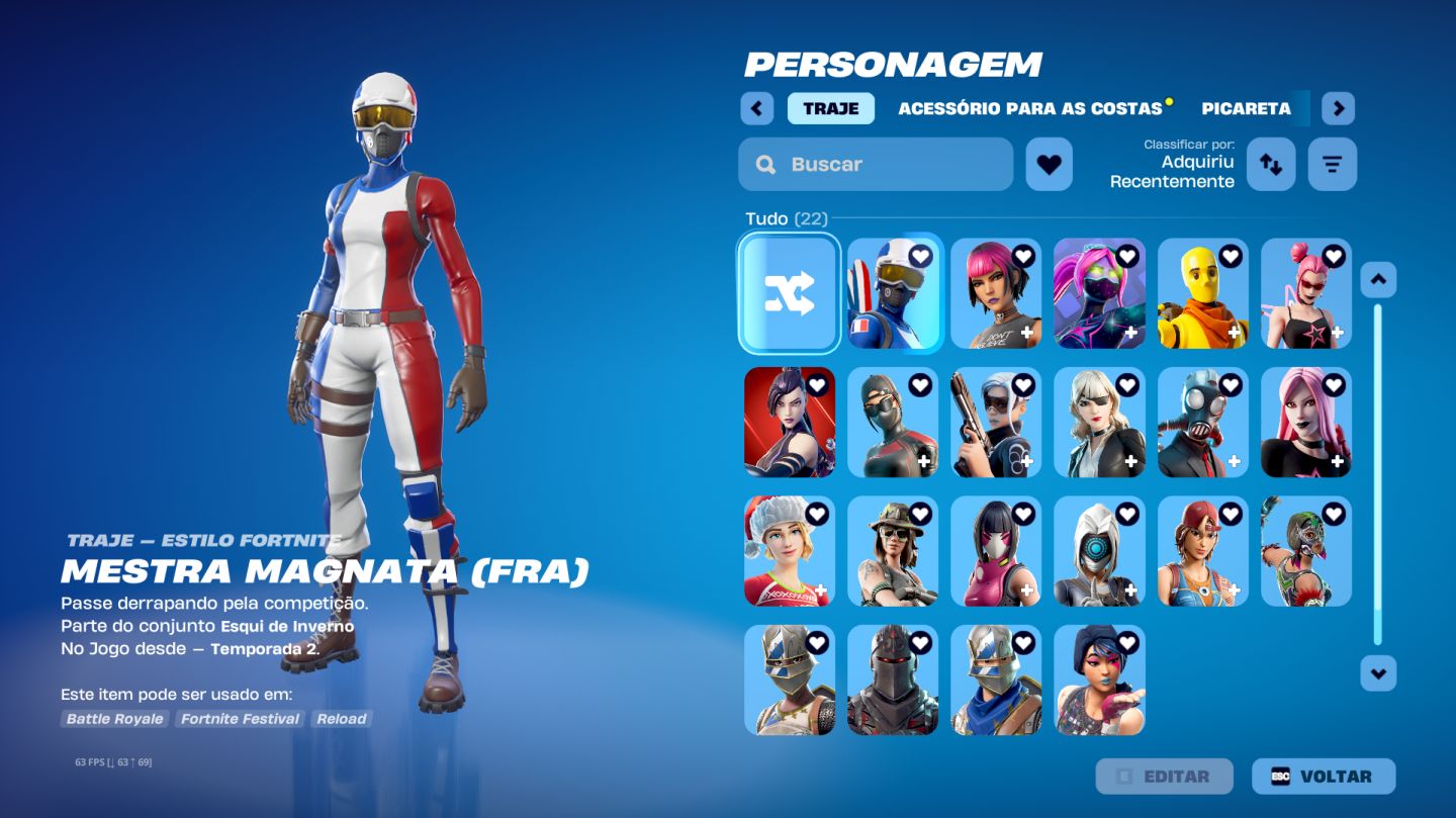 Conta OG Fortnite: Black Knight, Cap 1 S2-S7 Full, Minty + Leviatã,