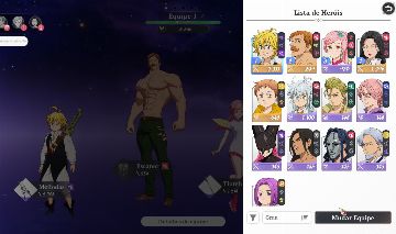 Conta 7ds Origin iniciante lv 24 Escanor + Meliodas + King + 2 seletor SSR