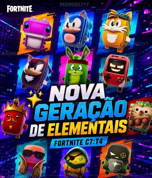 Elementais do Fortnite