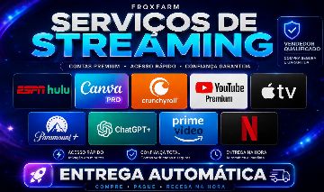 [PROMOÇÃO] - UFC PARAMOUNT/TNT/AMAZON PRIME/NETFLIX/CANVA/CRUNCHYROLL/HULU