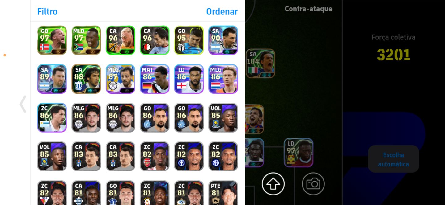 Conta de efootball
