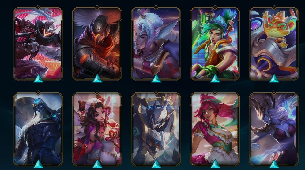 LOL DIAMANTE IV | 207 SKINS | 1 ULTIMATE | 3 MÍTICAS | 8 LENDÁRIAS | HONRA 4