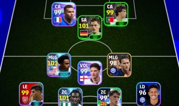 Conta eFootball | Mbappé, wirtz 101 e Vários outros