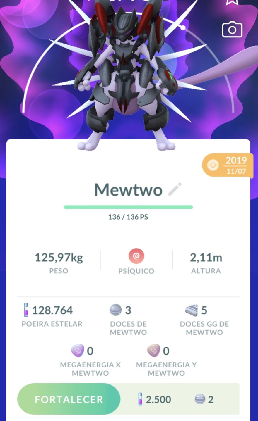 ARMOURED MEWTWO 2019