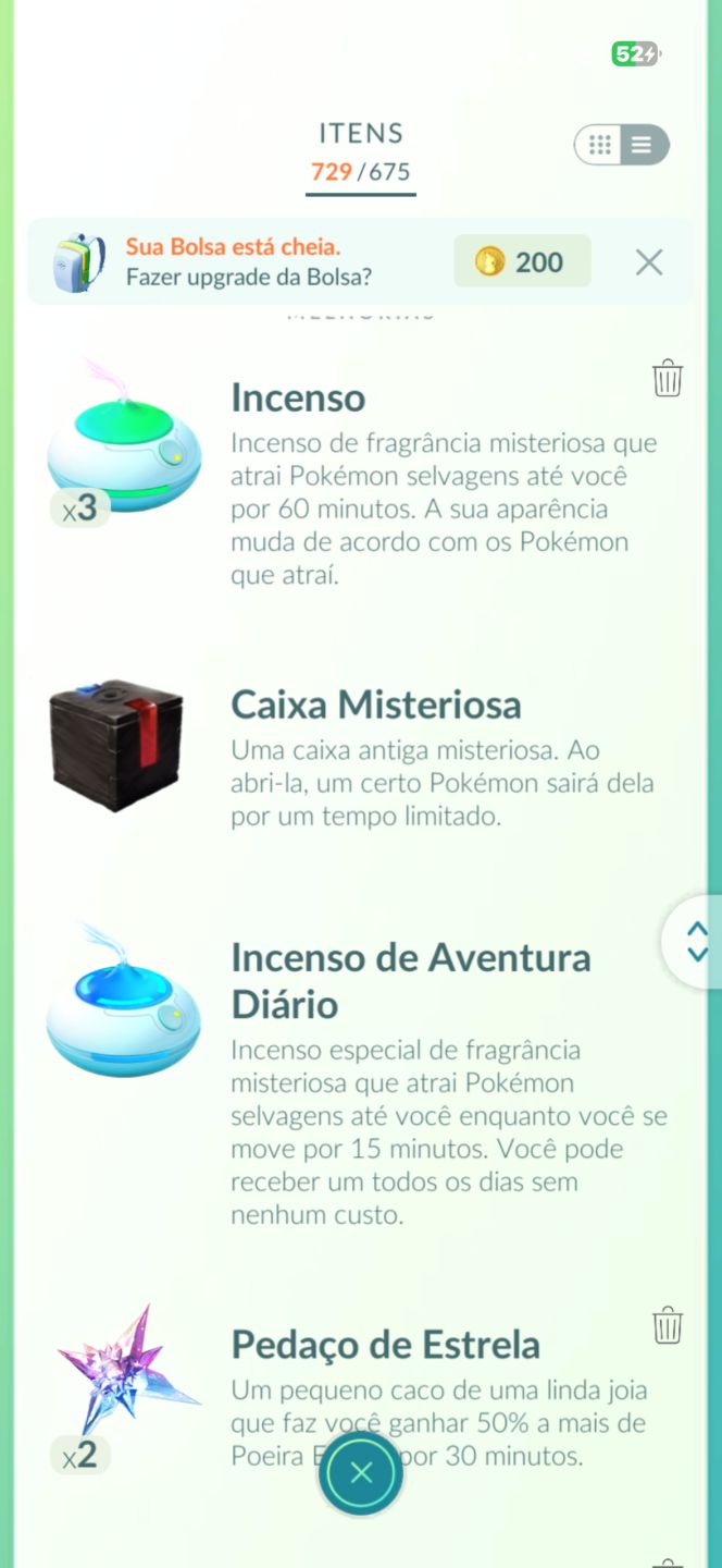 Conta Pokémon go level 47, com caixa de meltan