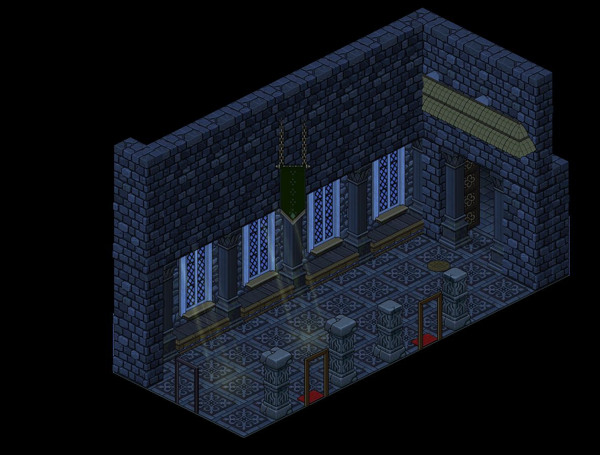 Conta Habbo hotel - Varios Mobis e visuais raros