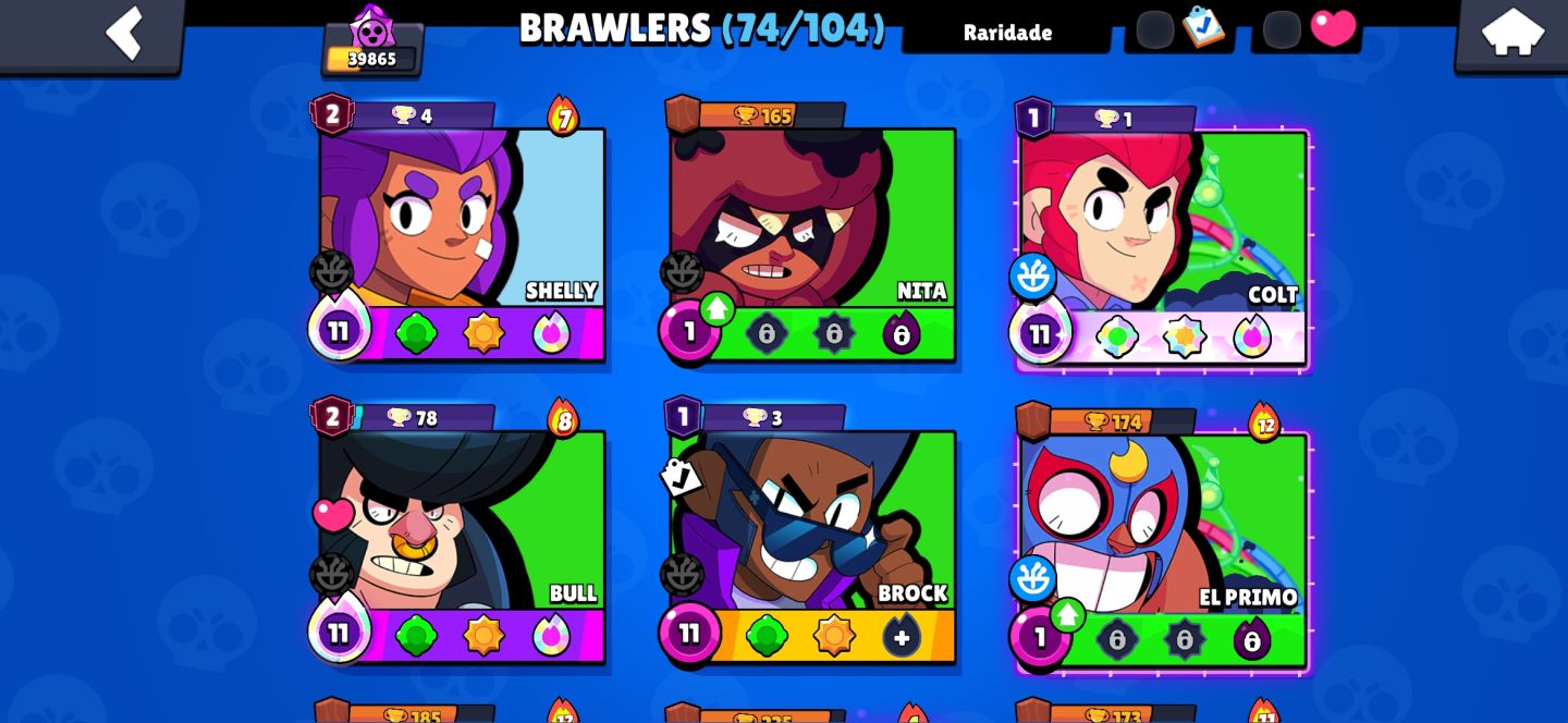 Conta de braws stars rara