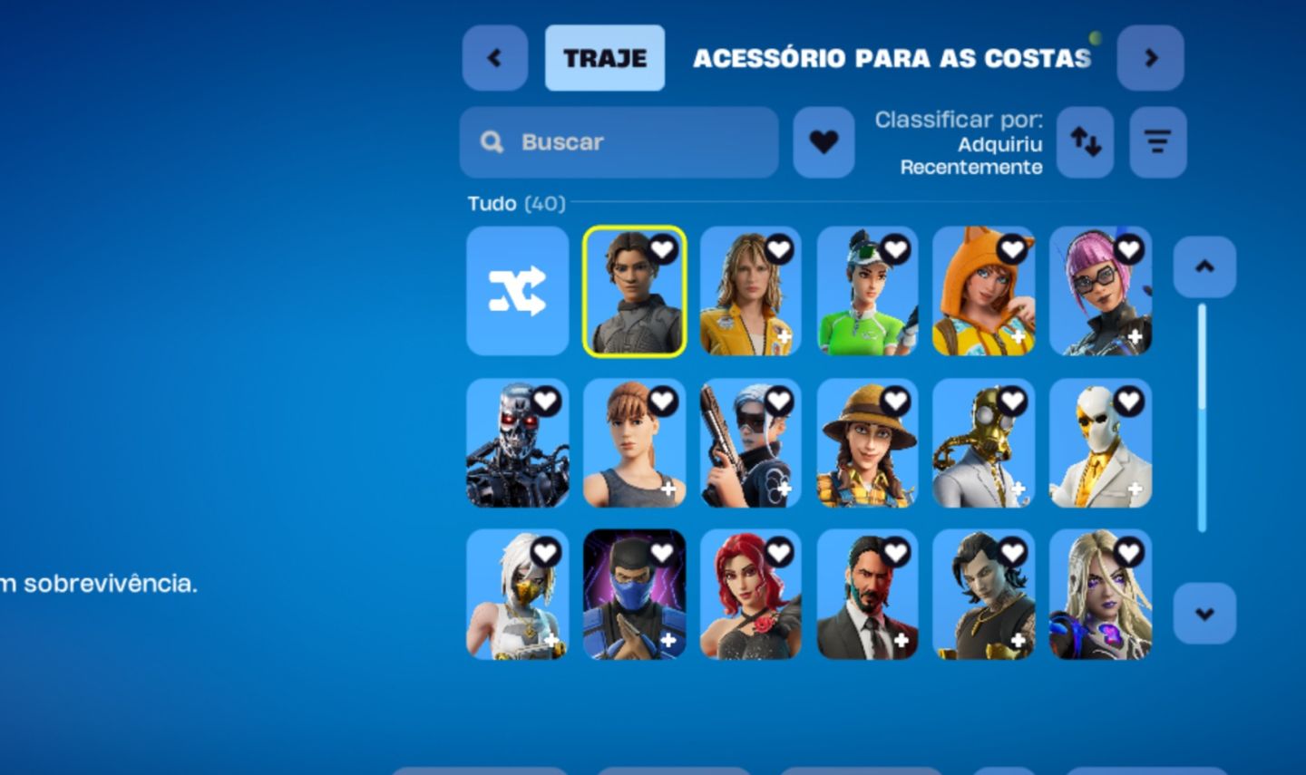 Conta de FORTNITE mt op e boa para começar no competitivo