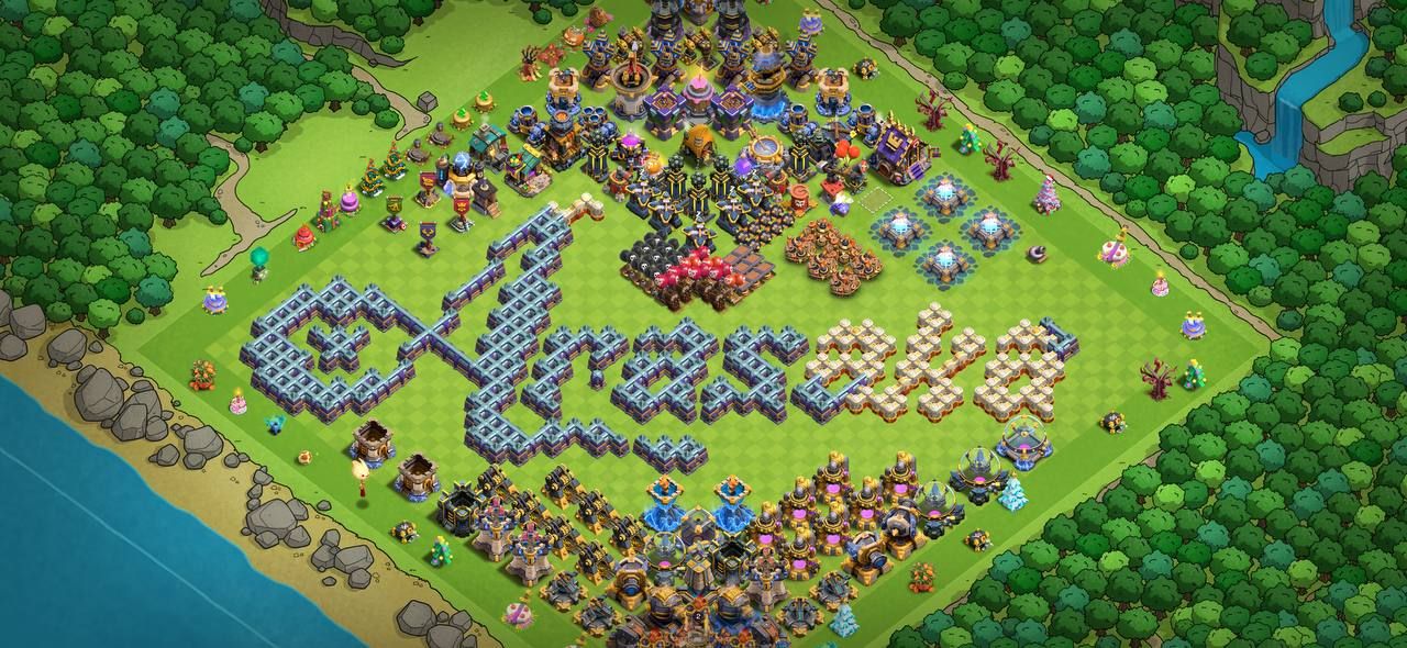 CLASH OF CLANS - LAYOUT COM SEU NOME