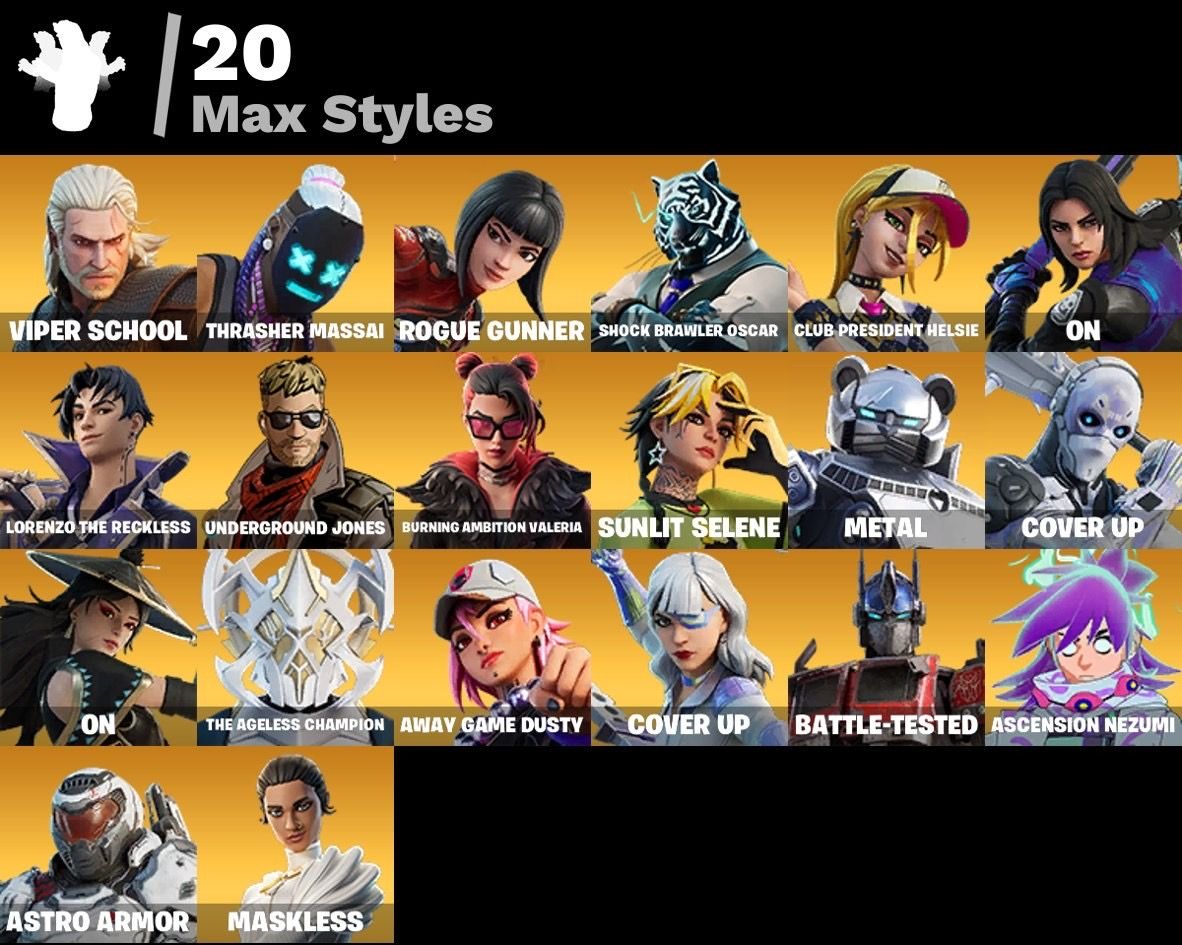 CONTA DE FORTNITE COM 54 SKINS | Catwoman Zero | PROMOÇÃO!