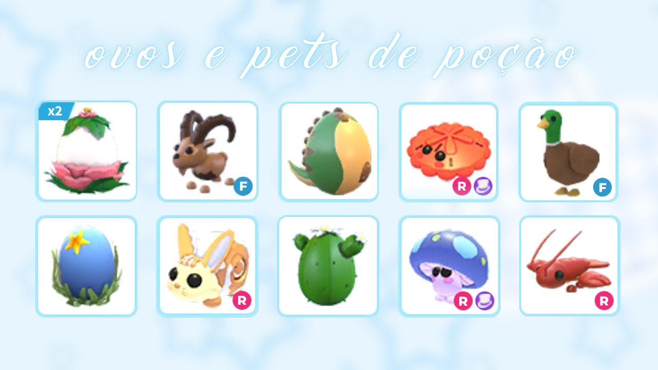 DESAPEGOS ADOPT ME ((MAIS BARATO QUE STARPETS))