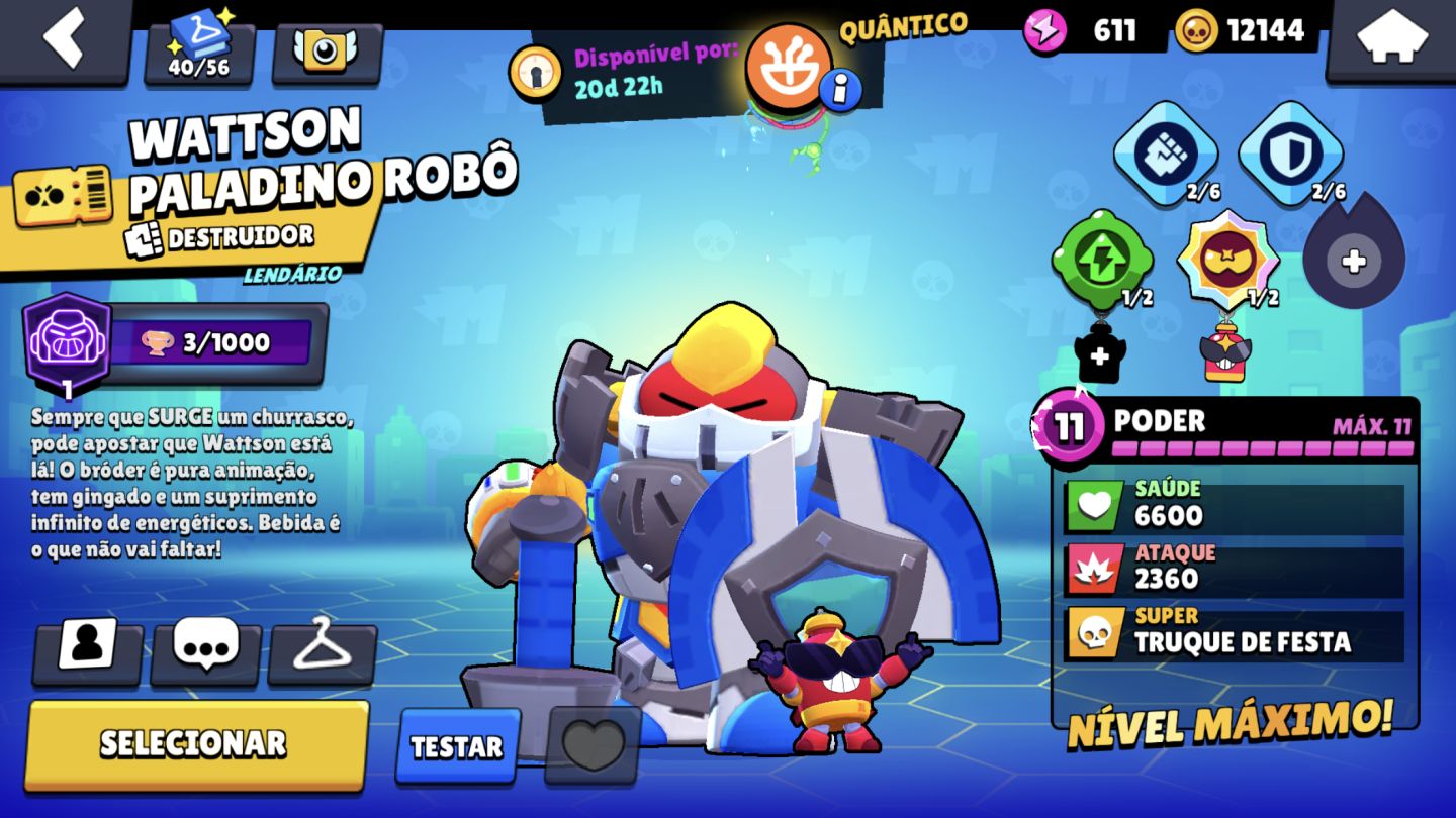 Conta de brawl stars, +80k de troféus