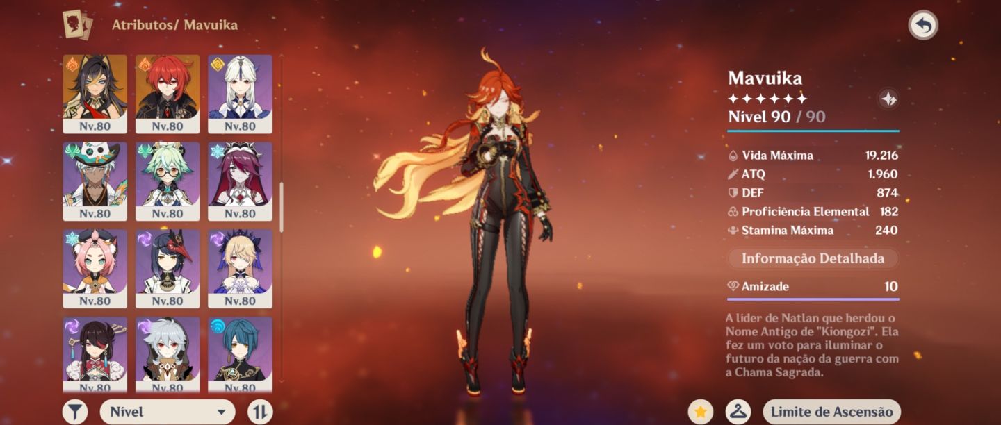 Mavuika C3+Biss, conta end game, 38 T5+aloy