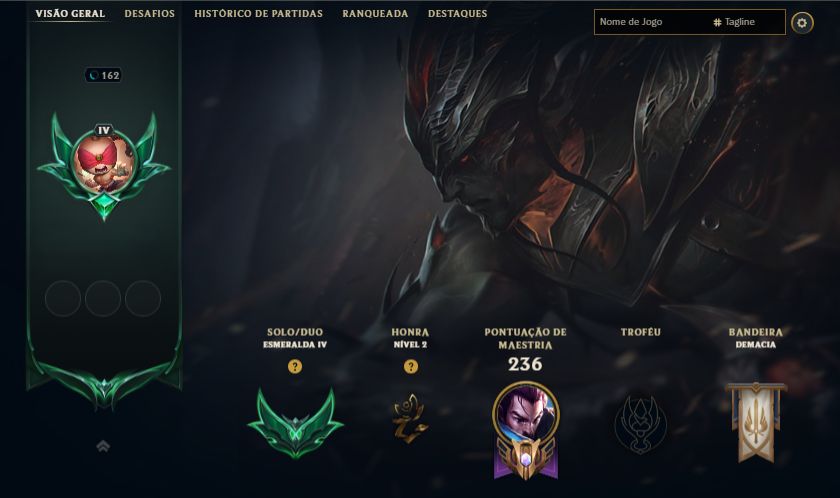 CONTA ESMERALDA 4 / MF EXOCÓSMICA / 4 SKINS DO YASUO / 42 SKINS / 10K EA