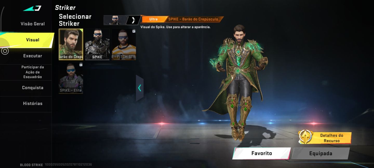Conta com skins da colaboração AOT