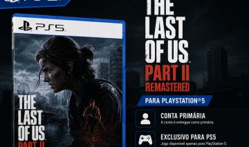 The Last Of Us Part Ii Remastered | Ps5 (Conta Primária)