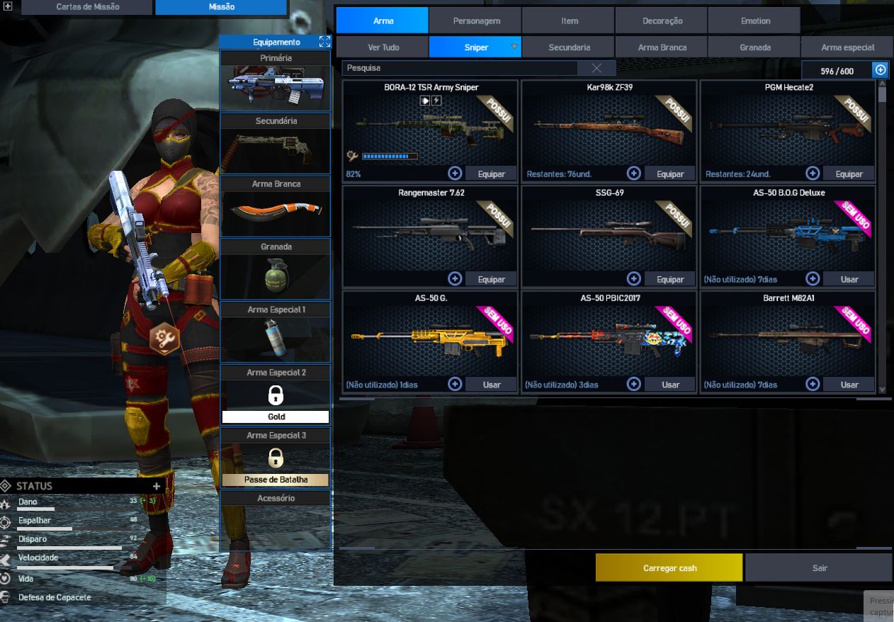 Conta de Point Blank General duas estrelas