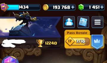 CONTA CLASH ROYALE | 12.2K TROFÉUS (ARENA 29) | 122/122 CARTAS (100%) | NÍVEL 16
