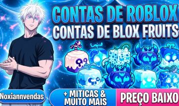 [20% DE DESCONTO] | CONTAS DE BLOX FRUITS | MEGA VARIEDADE! [ENTREGA AUTOMÁTICA]