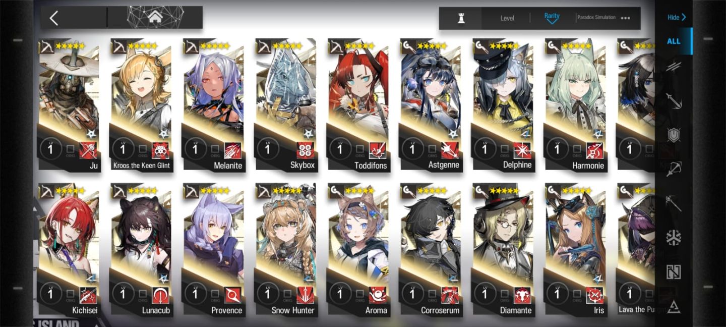 Conta Arknights END GAME