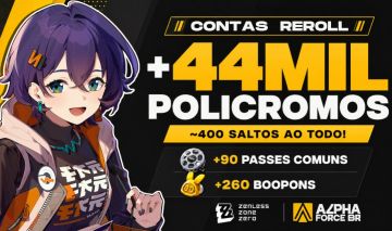 Zenless Zone Zero - Contas Rerroll com POLICROMOS | PROMOÇÃO