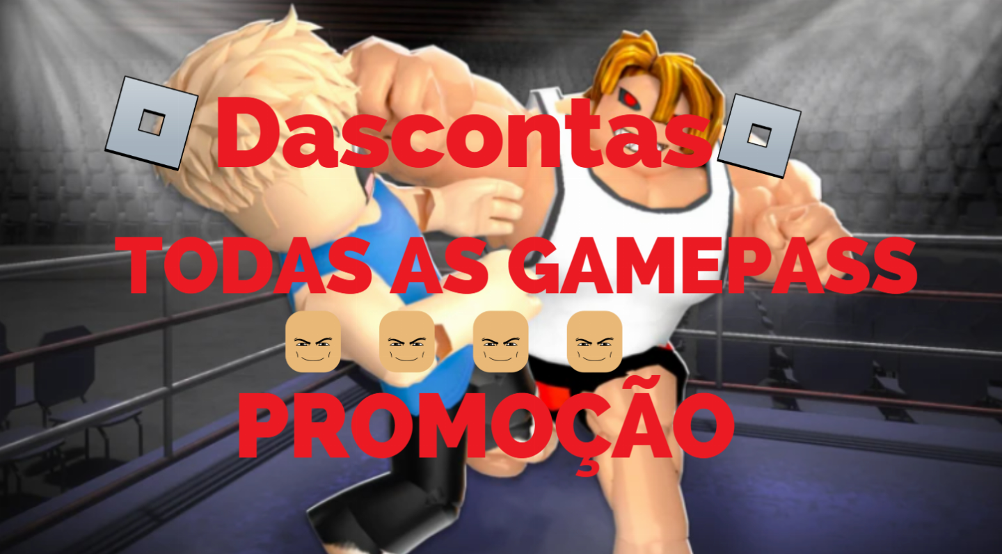 TRAIN TO FIGHT /TREINE PARA LUTAR/ROBLOX/TODAS AS GAMEPASS