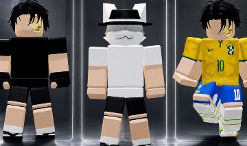 Conta de roblox upada no anime squadron e com skins!
